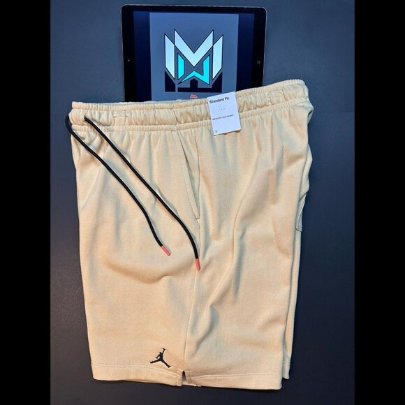 Jordan Flight MVP Fleece Shorts Sesame DX9716-252 Men’s Sizes - Picture 1 of 7